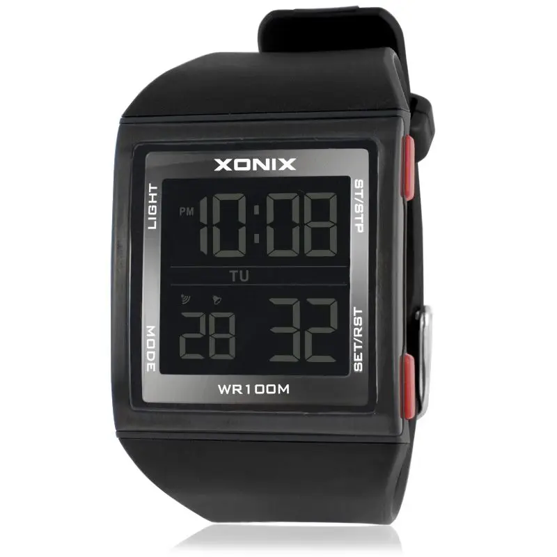 Relógios de Esportes Masculinos à Prova Relógio de Pulso Quente!!! Dwaterproof Água Relógio Digital Correndo Natação Mergulho Reloj Hombre Montre Homme gm 100m Led