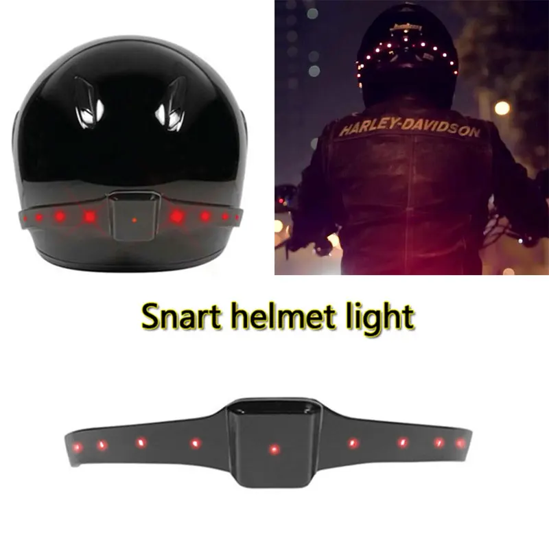 Online Buy Wholesale motorcycle helmet brake light from China