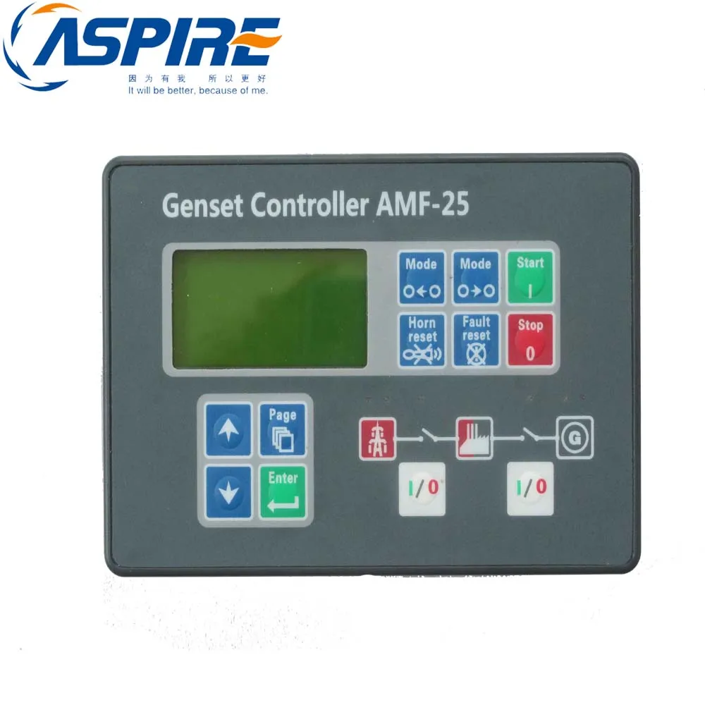 

Generator Controller AMF25, AMF Controller Genset Control Module AMF25