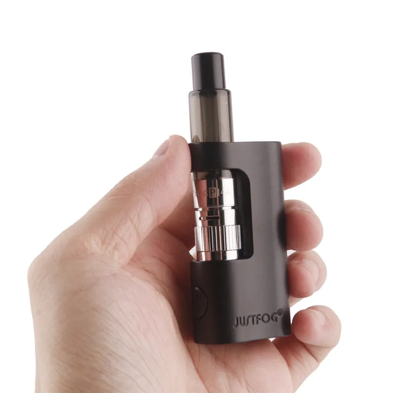 

Original Justfog P14A Starter Kit 900mah Battery P14A Clearomizer with 1.6ohm coil Electronic Cigarette kit Double Protection