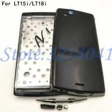 Full Housing For Sony Ericsson Xperia Arc S LT18 LT18i LT15i LT15 X12 Front Mid Housing+Battery Cover Frame Bezel + Side Button Full Housing For Sony Ericsson Xperia Arc S LT18 LT18i LT15i LT15 X12 Front Mid Housing+Battery Cover Frame Bezel + Side Button