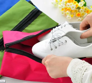 

Top quality 6Colors! Waterproof Portable Travel Wash Storage Bag Tote Toiletries Laundry Shoe Pouch 200pcs