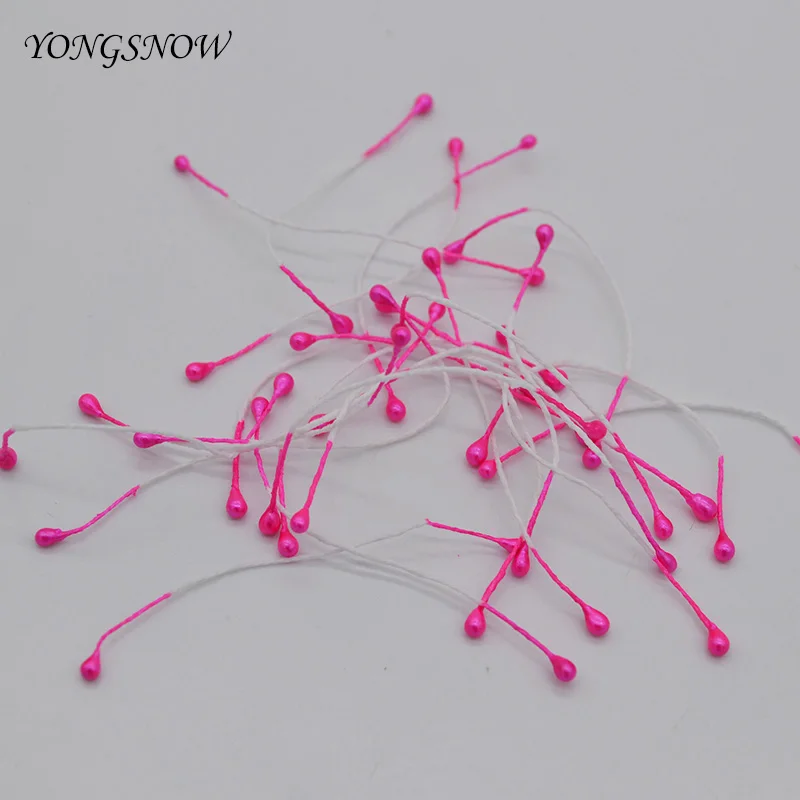 3mm Mini Flower Stamens Artificial Stamen DIY Handmade Wreath Wedding Party Decoration Scrapbooking Crafts 250Pcs/lot