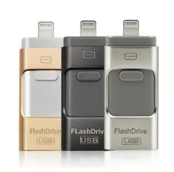 Лидер продаж для iPhone 6 6S Plus 5 5S ipad ручка привода HD memory stick двойного назначения мобильного OTG Micro USB флешка 8 ГБ 16 ГБ 32 ГБ 64 ГБ