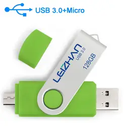 Leizhan 128 gb usb флеш-накопитель usb 3,0 флеш-накопитель oor huawei, samsung Galaxy, Xiaomi, LG, sony, One-plus, htc phone memory stick 64 gb