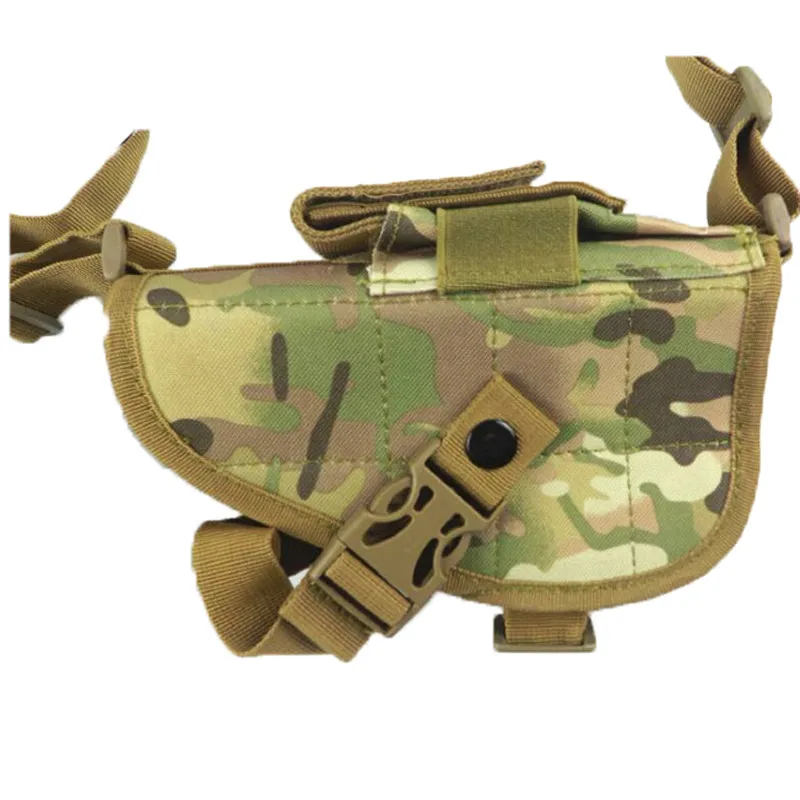 Универсальный Тактический Airsoft пистолет плеча Кобура Охота Открытый Нейлон Защитная сумка для пистолета кобура, пригодный для GL, USP, P226