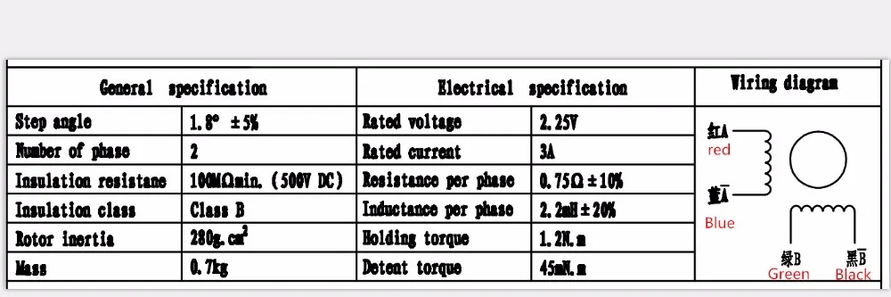 57 stepper motor_