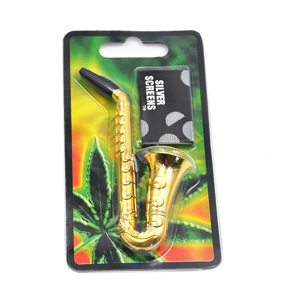 Buy Two Size Small / Big Reggae Saxophone Tobacco Pipe
