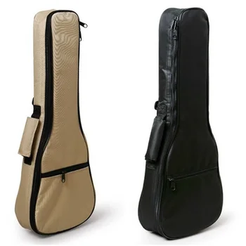 

Ukulele Bag Case Waterproof Electric21 23 24 26 Inches Soprano Concert Tenor Backpack Carry Gig Portable Black Khaki Simple