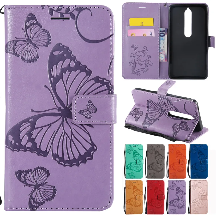 Butterfly Case on for Nokia 6 2018 /Nokia 6.1 Covers for Fundas Nokia 6 2018 Case Leather Phone Cases for Nokia 3.1 5.1 6.1 2.1 Butterfly Case on for Nokia 6 2018 /Nokia 6.1 Covers for Fundas Nokia 6 2018 Case Leather Phone Cases for Nokia 3.1 5.1 6.1 2.1