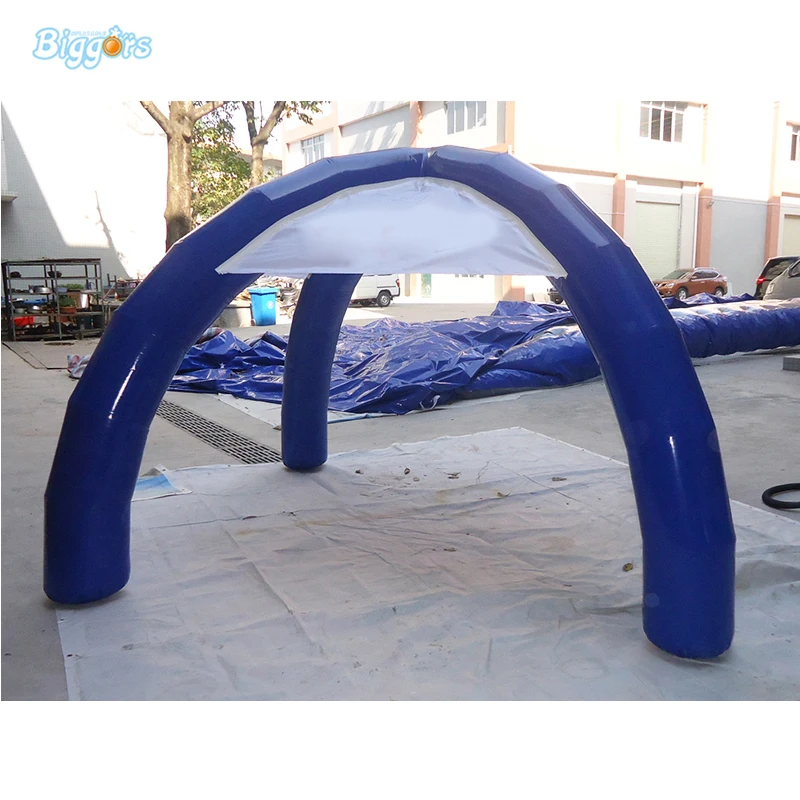 

Commercial Portable Four Legs Inflatable Display Tent For Advertising With blowers