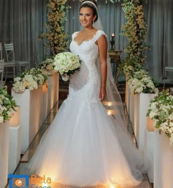 Tulle Bottom Wedding Dress 10