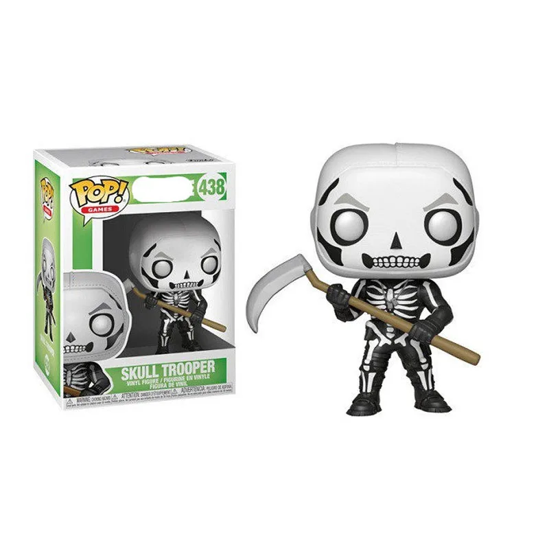 FUNKO POP fortnight The fortress night Skull Trooper REX Виниловая фигурка Коллекционная модель игрушки
