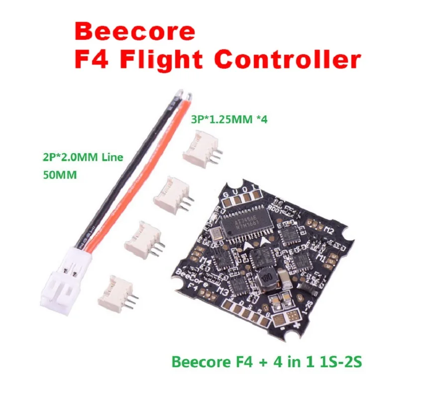 

BeeCore F4 Built-in OSD Integrated 1-2S 10A Brushless ESC Flight Control Support For DSHOT Oneshot125 Multishot PWM
