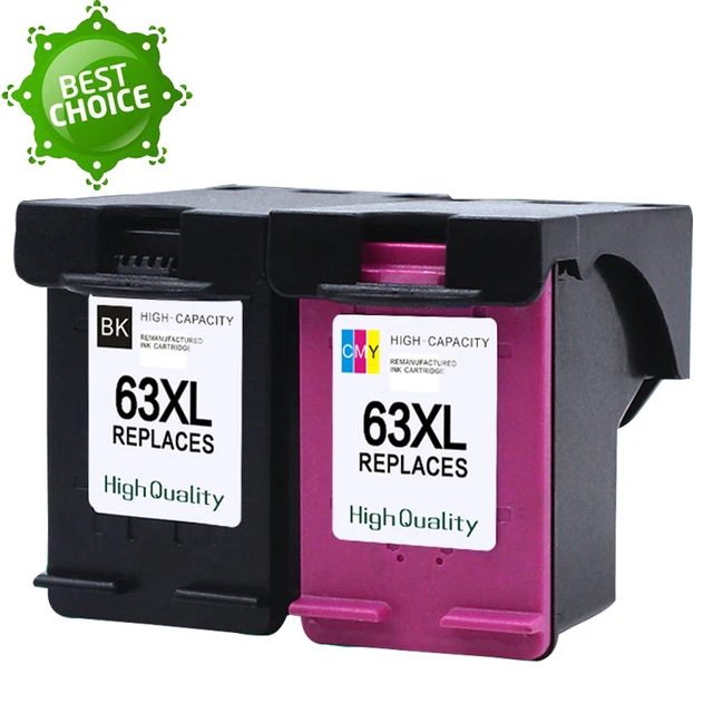 Replacement ink cartridge for hp63 compatible For HP Deskjet 2130 1112