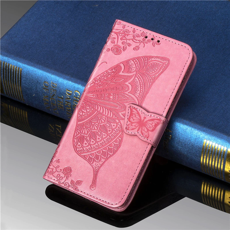Роскошный чехол-бумажник с объемным цветком для iPhone 11 Pro Max X XR XS Max чехол-бабочка чехол s для iPhone 6 6s 7 8 plus 10 11 Pro max чехол
