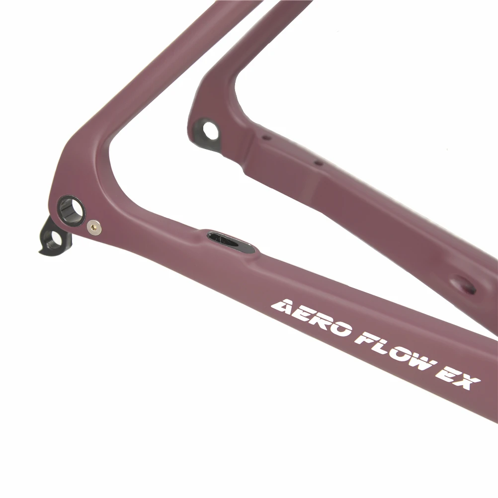 Cheap LAMINAR AERO FLOW High rigidity Carbon fiber Disc brake ROAD Frame UCI Authentication 10