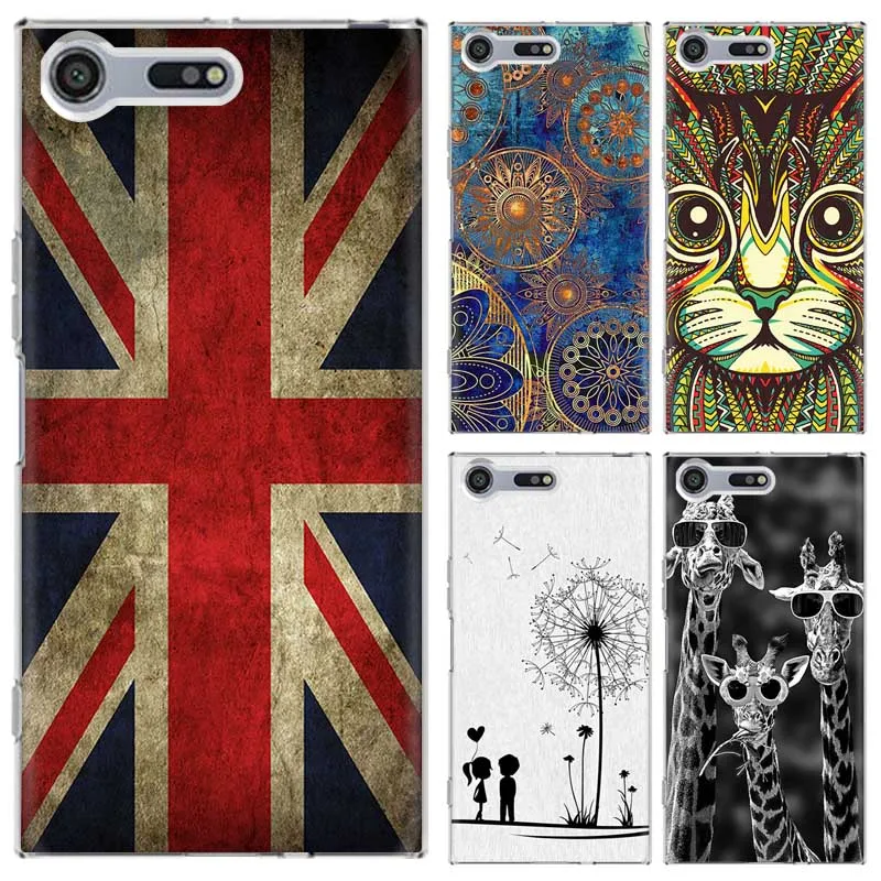 For Sony Xperia XZ Premium Case E5563 silicone Cartoon cover Cool painting soft tpu case for 5.5&quot |