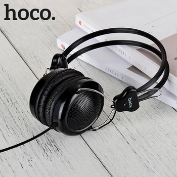 

HOCO Wired Gaming Headphones for PC Phone Gamer Headset Big Earphones Microphone for iPhone Samsung Xiaomi Monitor Headphones