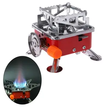 

MEXI Outdoor Portable Stove Butane Gas Cooker For Camping Picnic Cookout BBQ