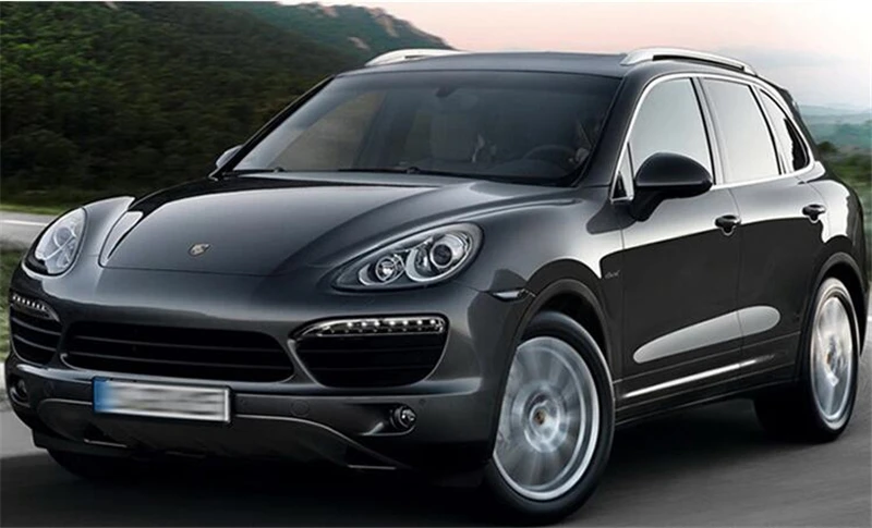 Высокое качество багажник на крышу для Porsche Cayenne 2011 12 13 14 15 16 Авто Топ багажные вешалки несущей баров алюминиевый сплав