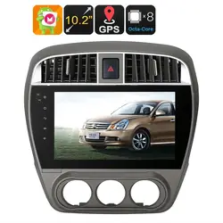 Один Дин Android media player-Android 6.0, 10.2 дюймов, Wi-Fi, 3 г, CAN BUS, Восьмиядерный, 2 ГБ Оперативная память, GPS, HD Дисплей