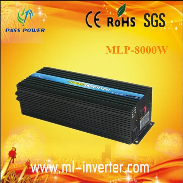 

CE&ROHS Approved Off Gird DC48v to AC 110v 8000w Solar Inverter 8kw solar converter