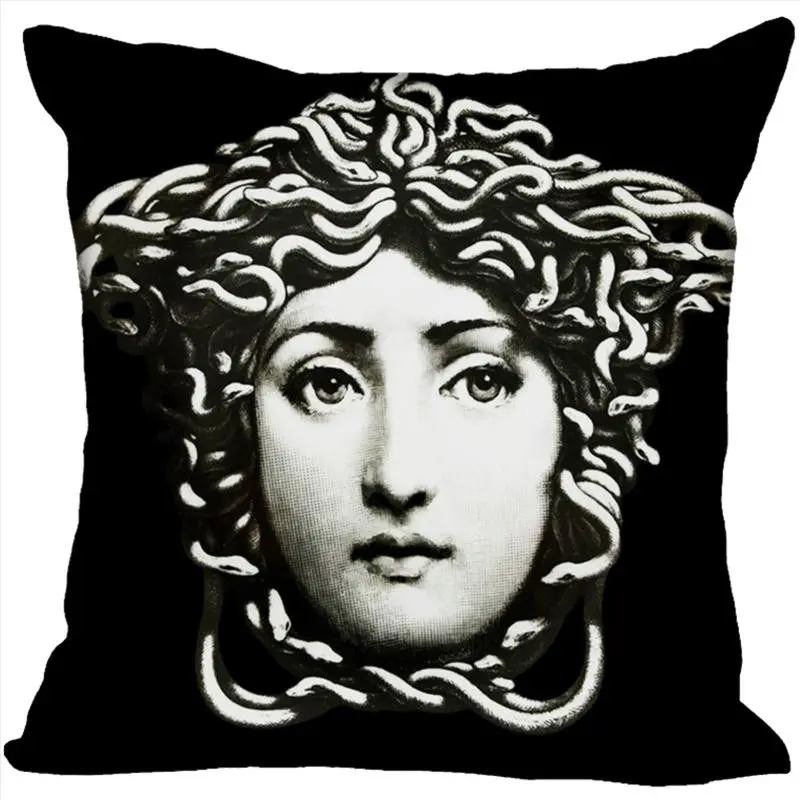 Индивидуальная квадратная наволочка rosenthal Piero fornasetti Bestation Мягкая Наволочка на молнии размер больше размер(с одной стороны