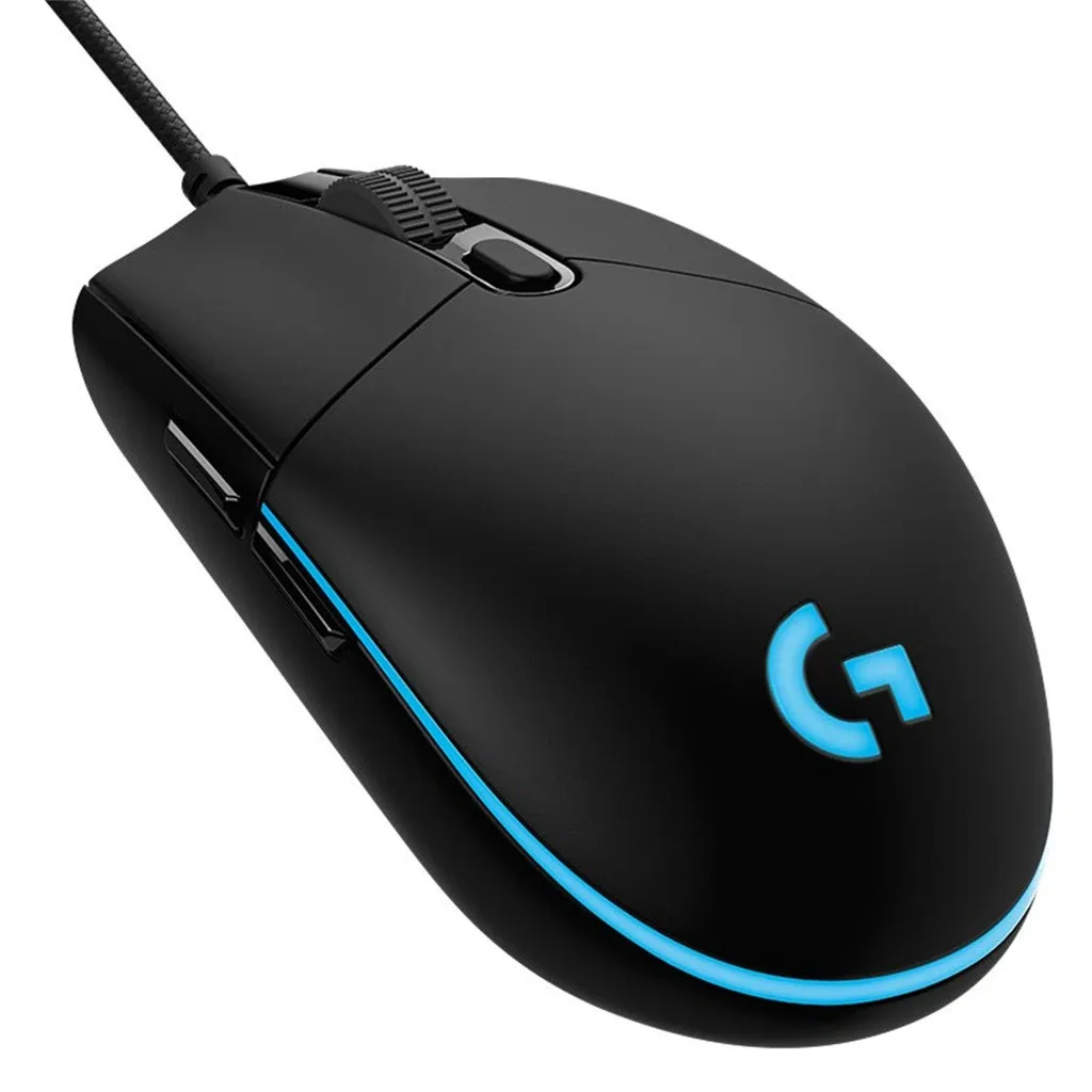 

Original Logitech G Pro Wired Gaming RGB Mouse 12000DPI Programmable Optical Mice Computer Mouse Gamer Souris Ordinateur 19Jul03