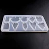 1PC Mix Pendant Shaped Jewelry Tool Jewelry Mold UV Epoxy Resin Silicone Molds for Making Jewelry ► Photo 3/6