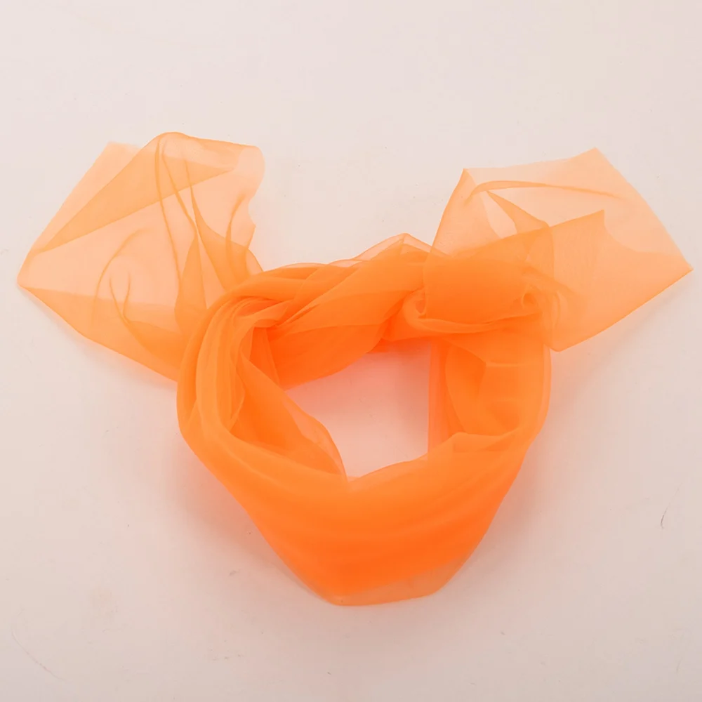 Play Scaves 70*70cm 14 Colors of Cloths Scarf Childhood Play 14pcs/Set