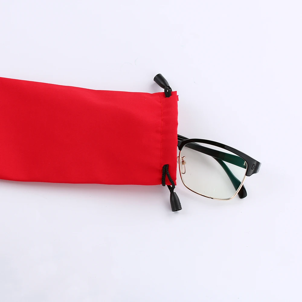 1/5Pcs Colorful Microfiber Sunglasses Eyewear Pouch Spectacle Glass Cloth Bag Pouch Custom Glasses Pouch Optical Protecter Bag