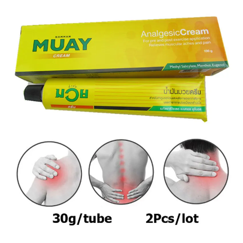 Hot! Thai Active Pain Relief Ointment Analgesic Cream Muscle Pain