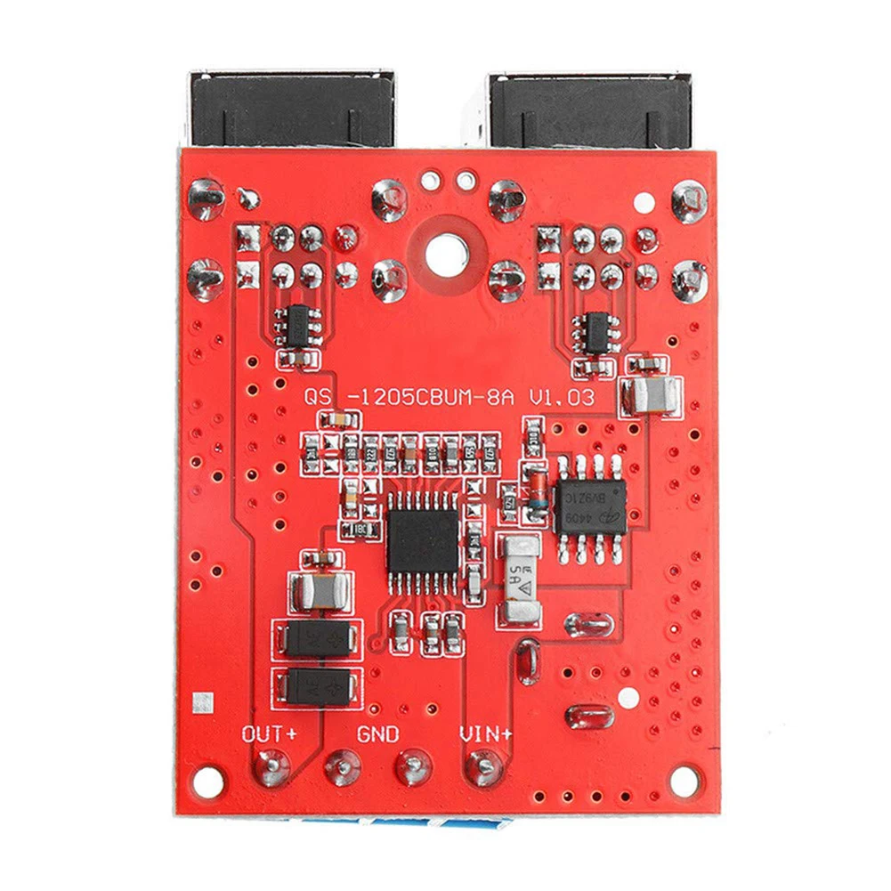 Дропшиппинг DC 8 V 35 до 5V 8A понижающий модуль питания 4 портовый USB телефон