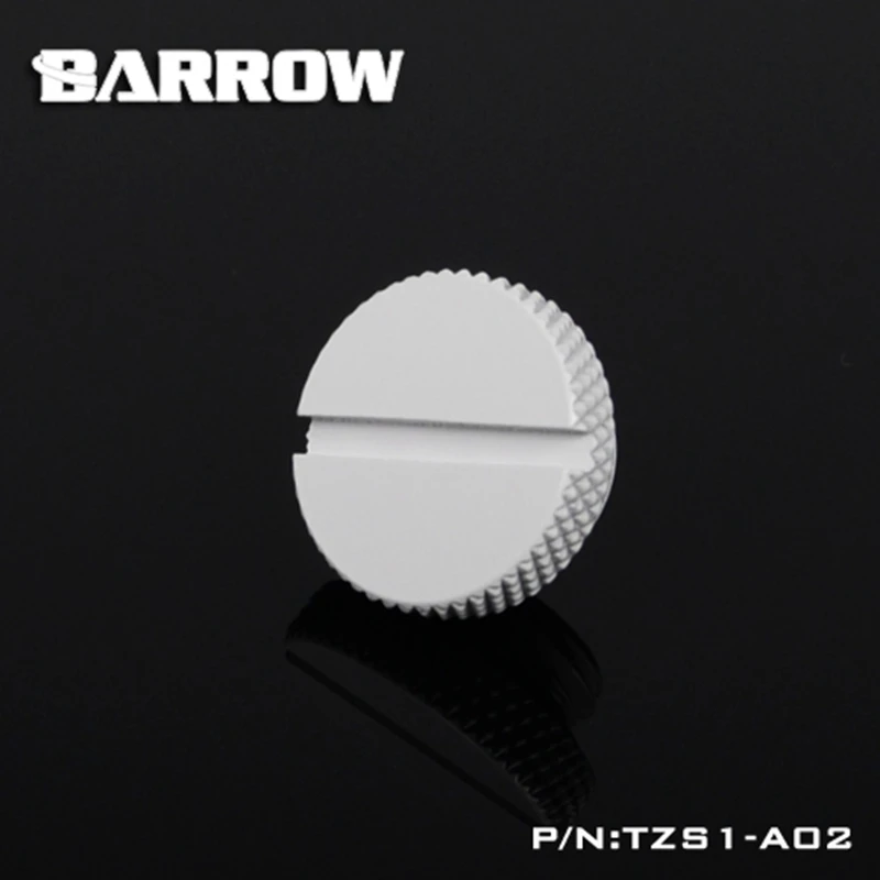 Barrow G1 / 4 черная/Серебристая/белая Прорезная затяжка уплотнения Блокировка