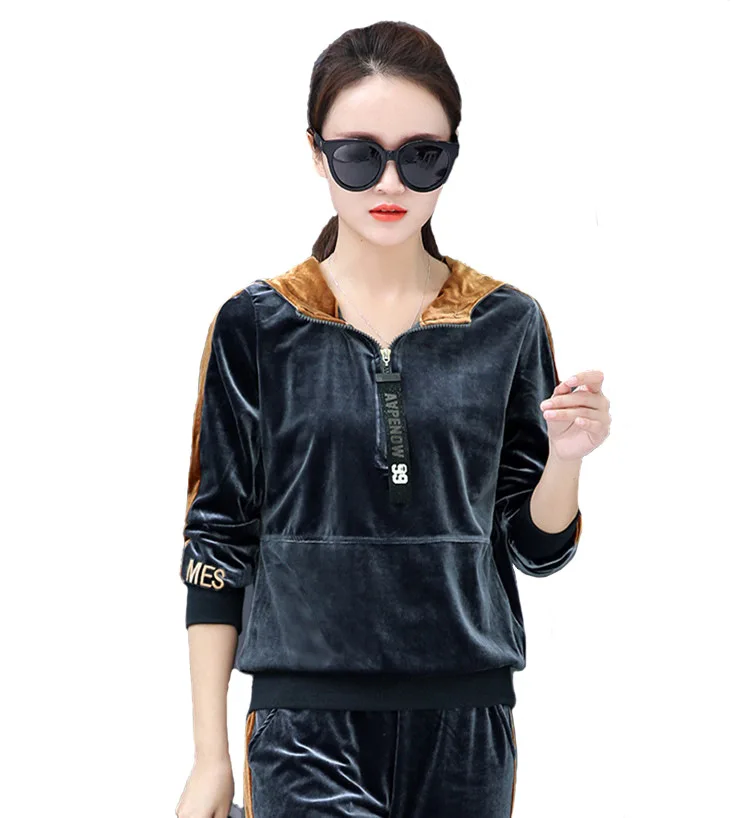 velvet sweatsuit