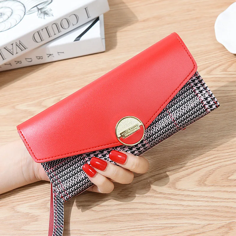 

Women Wallets Lady Purses Handbags Wristlet Coin Purse Moneybags Girls Long Clutch Wallet Cards Holder Notecase Burse Bags Pouch
