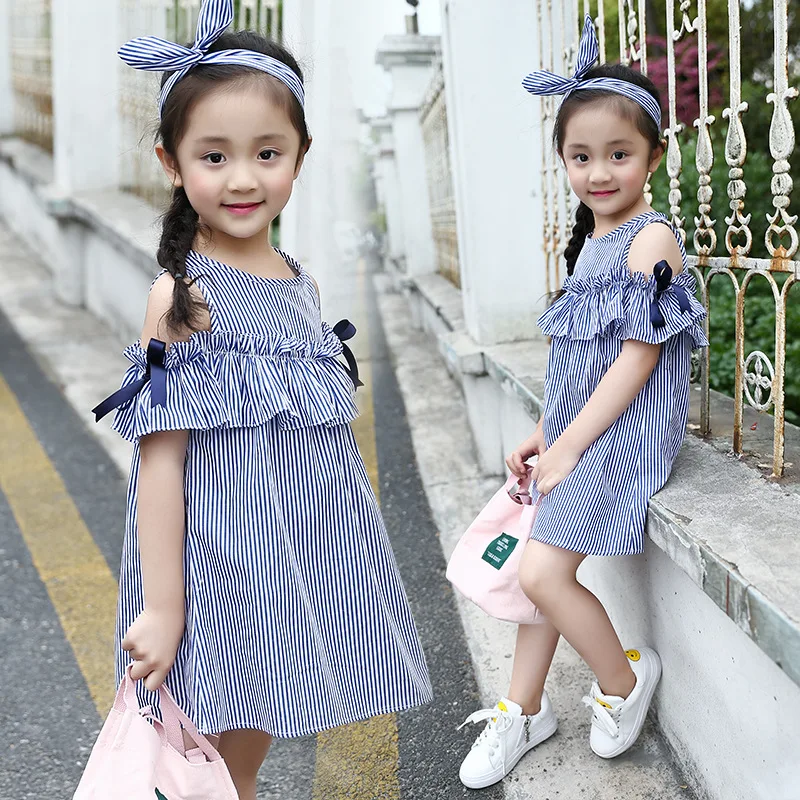

2019 Summer Dresses For Girls Teenagers Princess Dress Big Girls Off Shoulder Dress Kids Teens Clothes 8 9 10 12 School Costume