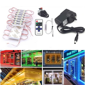 

LED Module Light 2835SMD 2LEDs DC12V Waterproof Commercial Lighting Advertising Sign Letter Storefront Modules Strip Tape Lamps