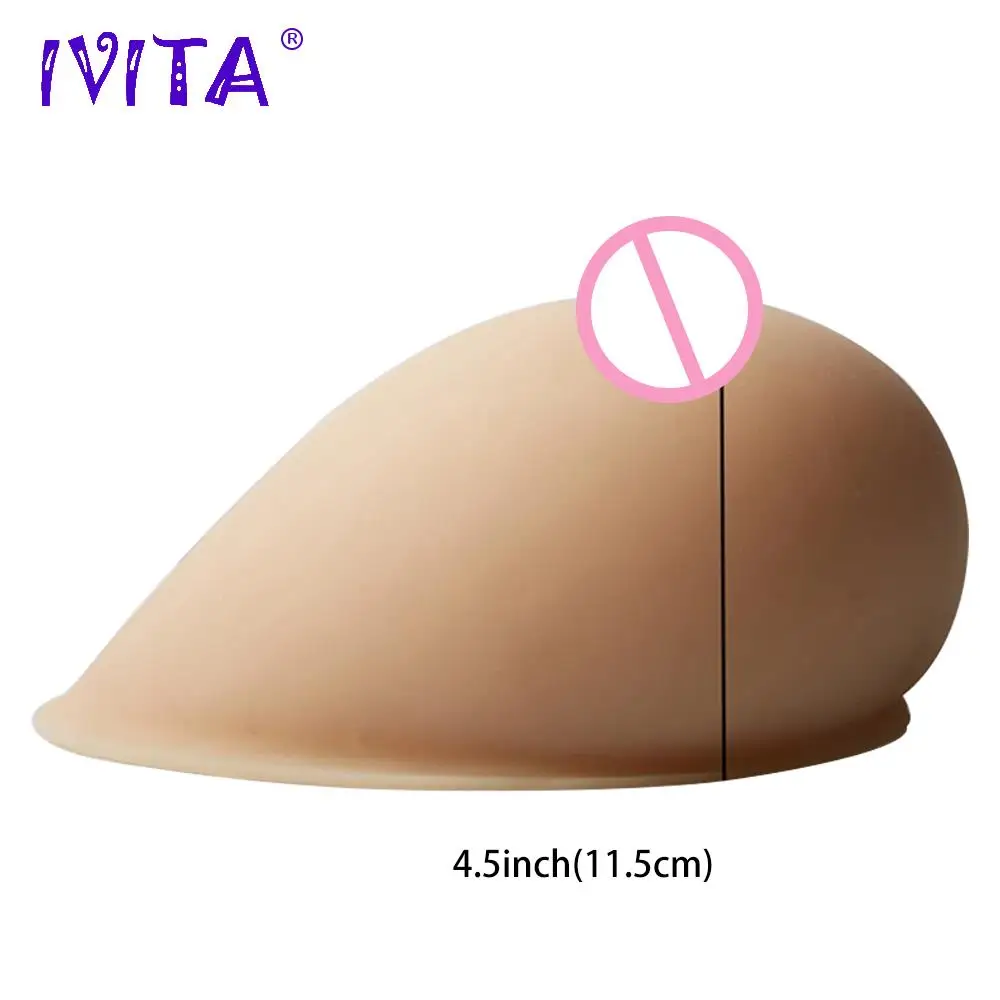 IVITA 3600 г бежевый огромная накладная Силиконовая грудь формы реалистичные