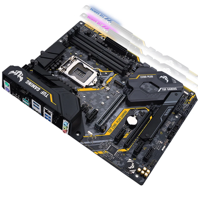 Новая материнская плата ASUS TUF Z390-PLUS GAMING Z390 LGA 1151 DDR4 ATX, материнская плата для ПК серии Master