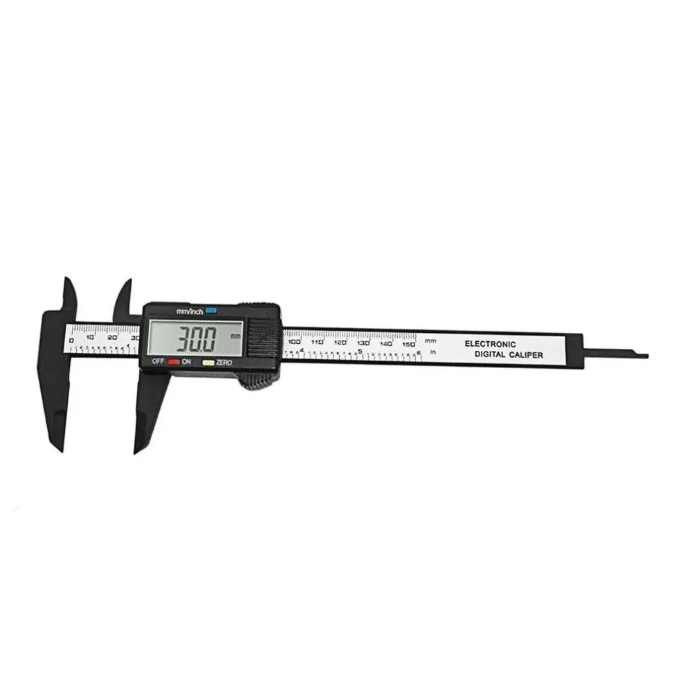 

Electronic Digital Display Vernier Caliper 0-150MM Digital Measuring Instrument Internal Diameter External Diameter Plastic