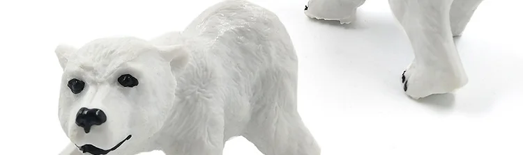 Simulation Baby Elephant Pig Mouse Hippo Chimpanzee Polar bear Rhinoceros cattle leopard Chinchilla cow animal figures model toy