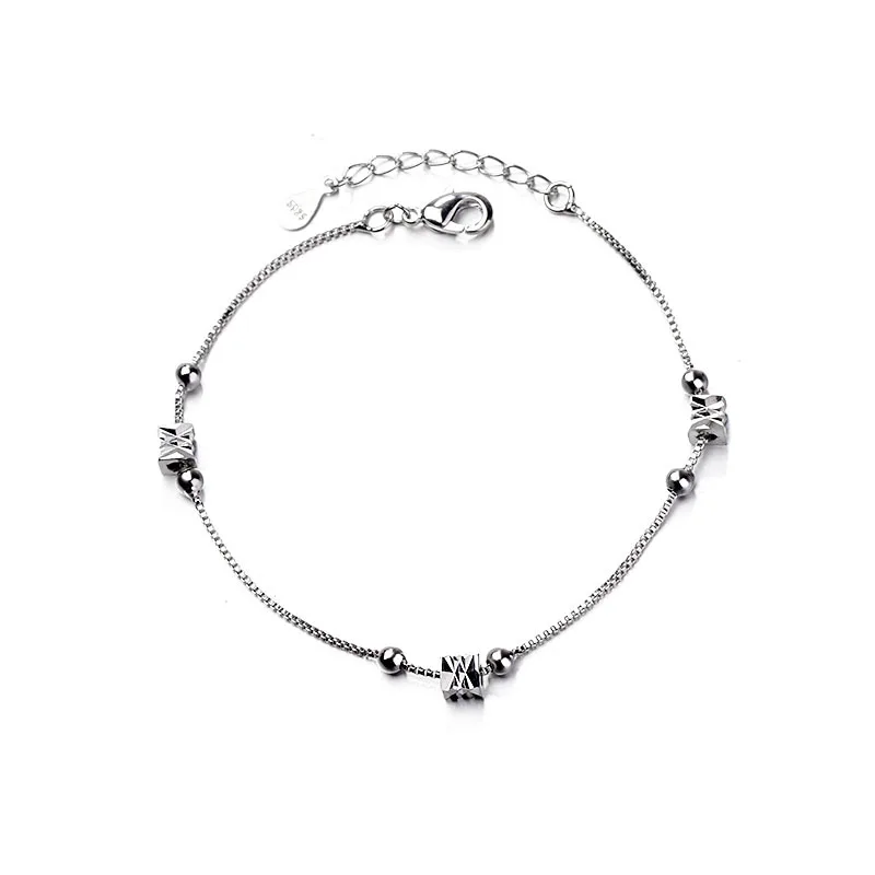 

DSHOU07 Girly Design Square Bracelet Women's and Women's Bracelets