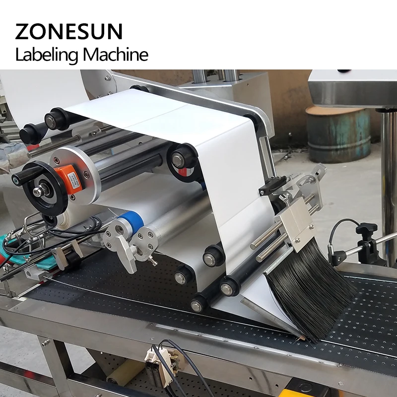 ZONESUN автоматический высокоскоростной аппликатор для этикеток плоская