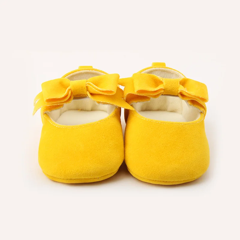

Unique Cute Polka Newborn Infant Toddler First Walkers Butterfly-knot Design Princess Baby Shoes For 0-15 Months Baby Save Shoes