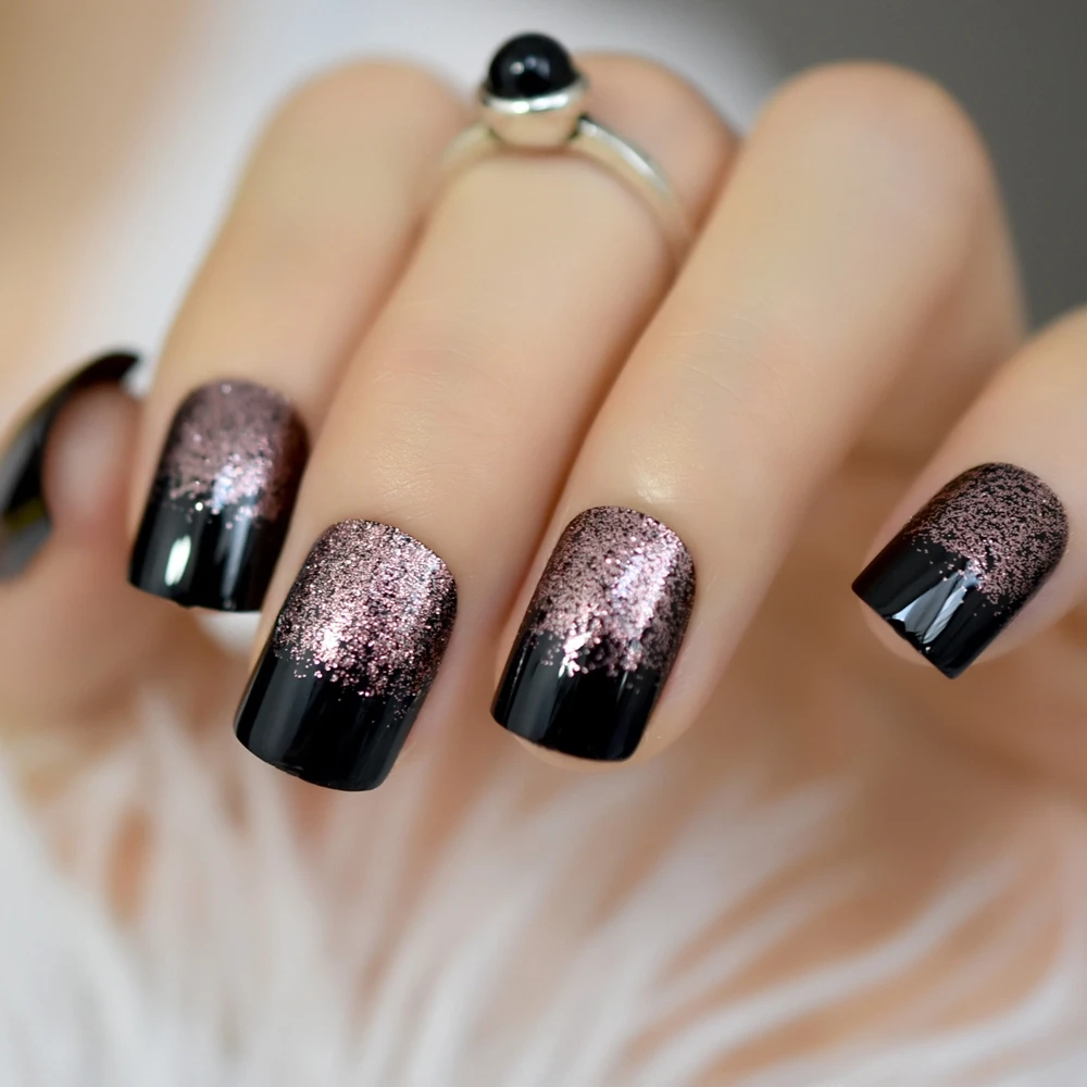 Nail Art Black Base