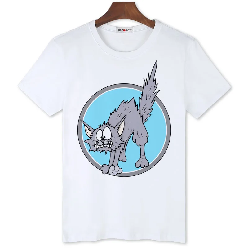 

Мужские футболки из модала и хлопка, Стильные удобные футболки с мультяшным принтом, 2021