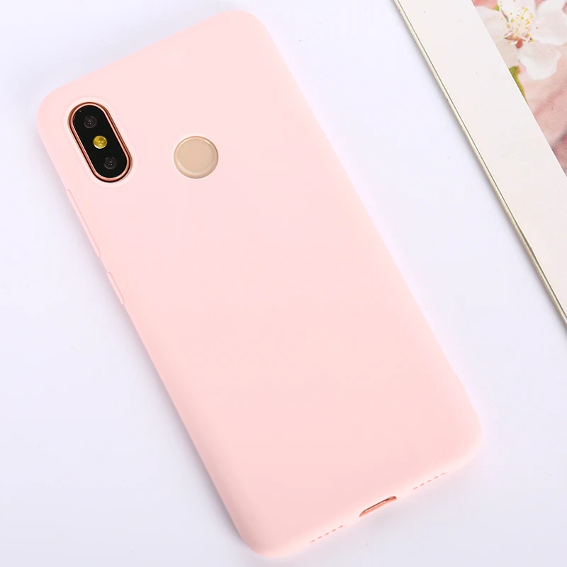 Цветной ТПУ силиконовый чехол для Xiaomi Redmi Note 4X5 Pro Red mi 6 Pro 6A 5 Plus матовый чехол для Xiao mi 8 SE mi A2 Lite A1