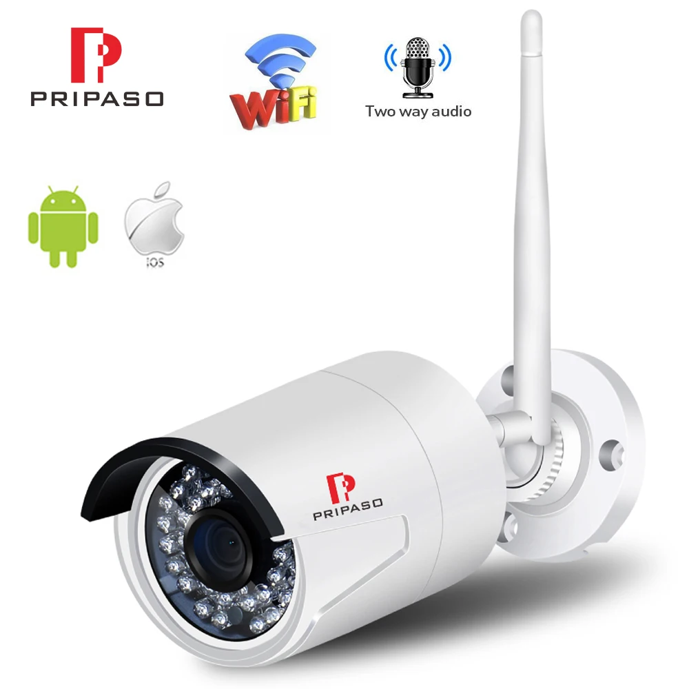 

Home Wireless Bullet Camera 1080P Outdoor Security Cam with IP66 Waterproof surveillance camera Motion Detection